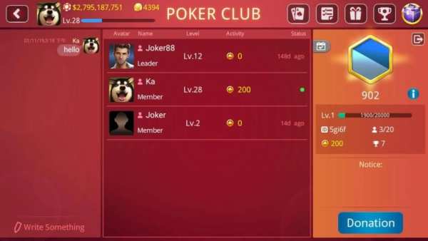 DH Texas Hold'em Poker स्क्रीनशॉट 1