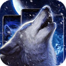 ikon Ice Wolf Live Wallpapers