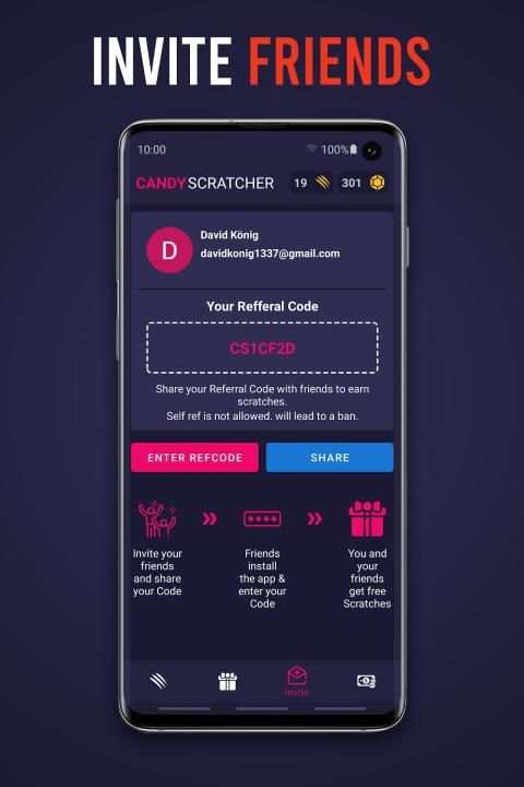 CandyScratcher - Earn Money स्क्रीनशॉट 2