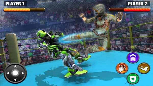 Real Robot Ring Fight - Robot Fighting Games 2020 स्क्रीनशॉट 11