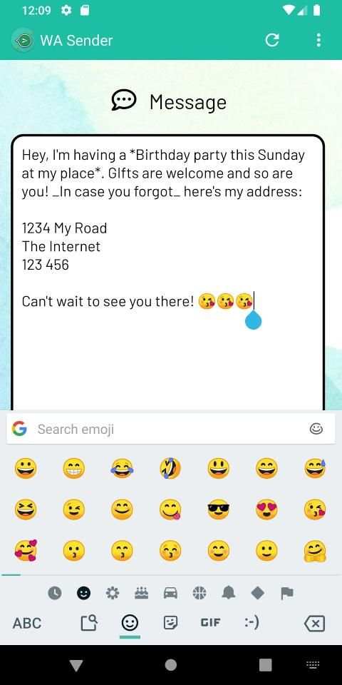 Send Message To Many Contacts (for WhatsApp) स्क्रीनशॉट 17