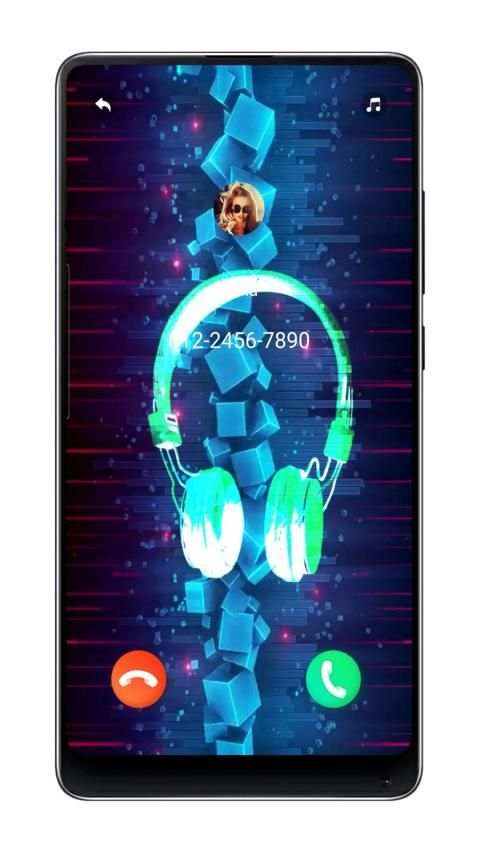 Color Phone Call -LED Flash Screen screenshot 2