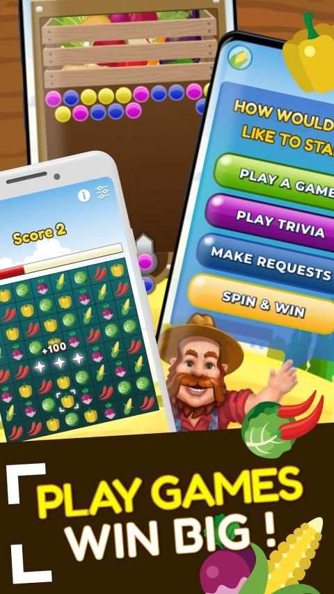 Chuck the Farmer: Play Fun Games स्क्रीनशॉट 2