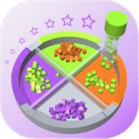 Perfect Bead Sort 3D