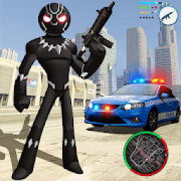 ikon Panther Stickman Rope Hero Counter Mafia Battle