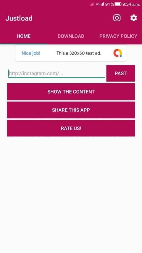 Video Downloader for Instagram - Justload for Inst screenshot 7