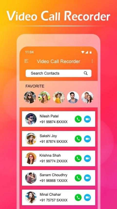 Video Call Recorder -Auto Call Recorder स्क्रीनशॉट 4
