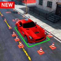 Sports Car Parking 3d Game - Free Car Games 2020 logo