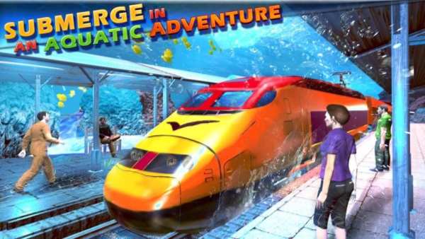 Subway Bullet Train - Train Driving Simulator screenshot 10
