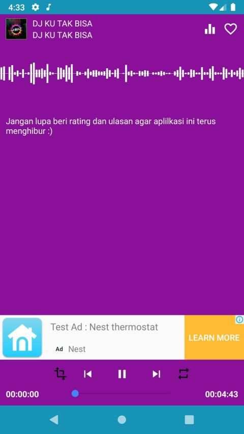 DJ Ku Tak Bisa Remix Mp3 screenshot 6