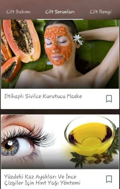 Cilt Bakımı - Doğal Güzellik - Cilt Sağlığı -Diyet screenshot 8