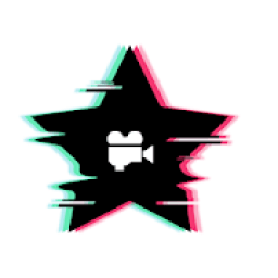 ikon Star Glitch Video - Video Editor &amp; Video Maker