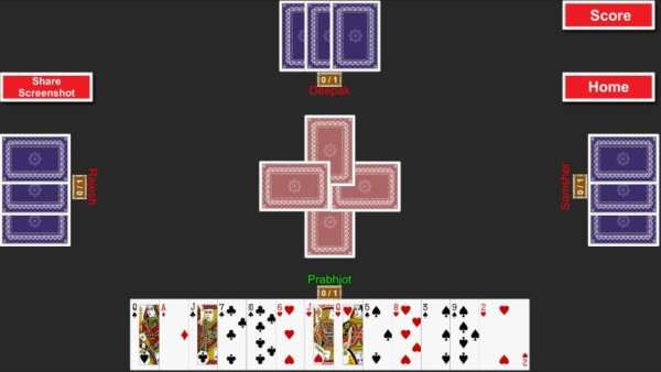 CallBreak – Multiplayer Card Battle Game screenshot 1