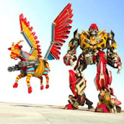 Flying Goat Transform War: Futuristic Robot Games