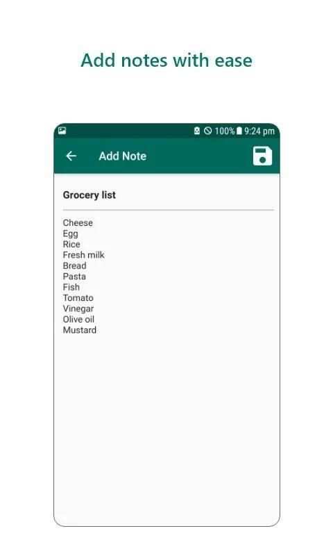 Notes - Easy Notepad screenshot 2