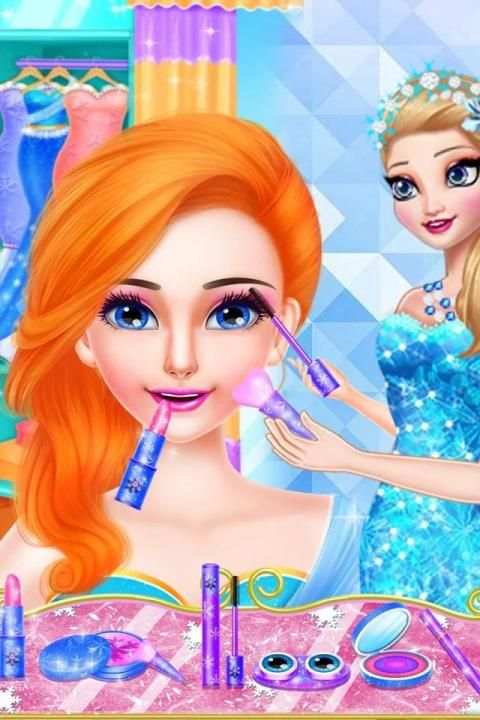 Ice Queen Super Make up स्क्रीनशॉट 7