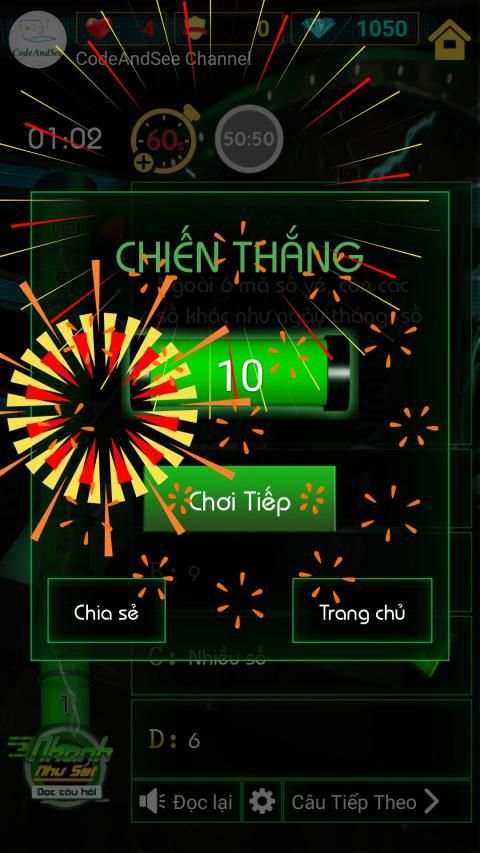 Nhanh Như Sét - Đọc Câu Hỏi screenshot 9