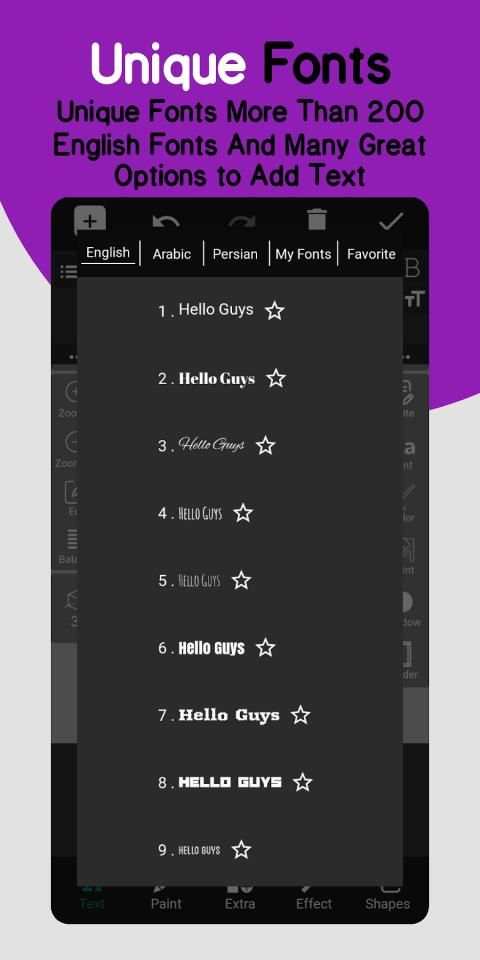 Photo Editor - Text on photo by Tasmimi स्क्रीनशॉट 3