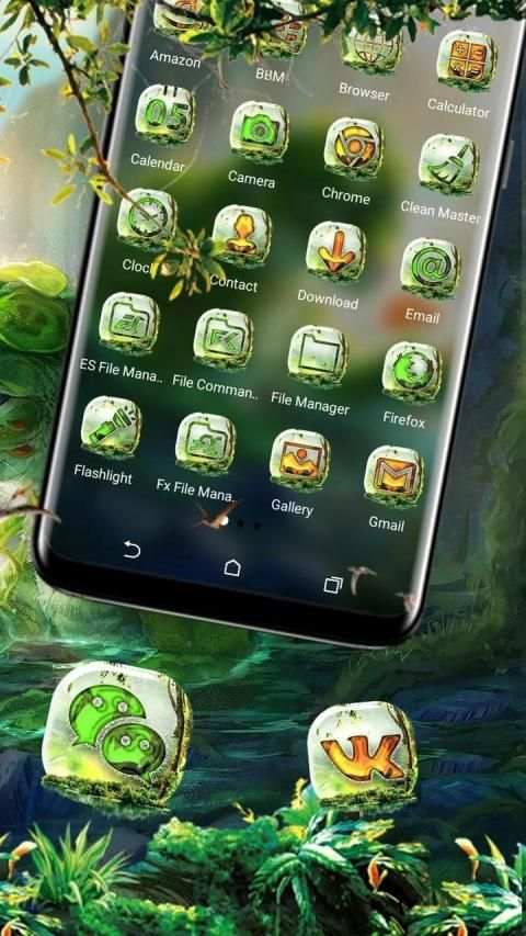 Wonderland Tigress Launcher Theme screenshot 4