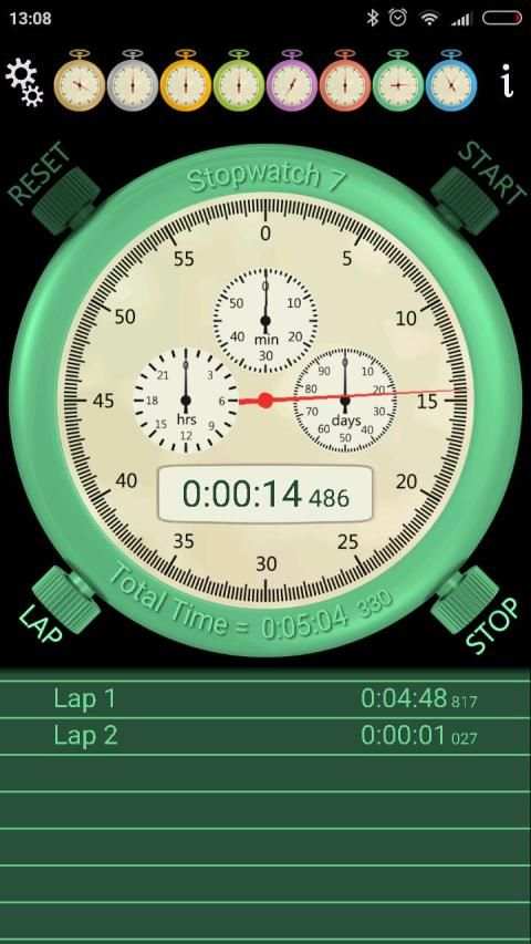 Stopwatch screenshot 3