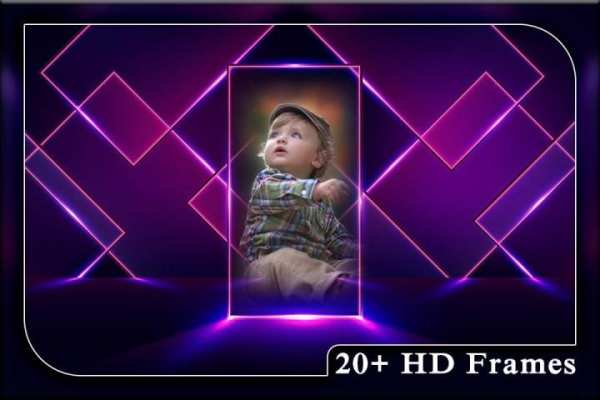 Neon Photo Frame स्क्रीनशॉट 5