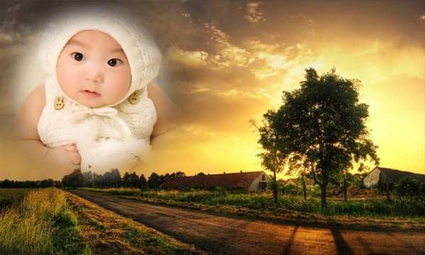 Beautiful Village Nature Photo Frames Application screenshot 19