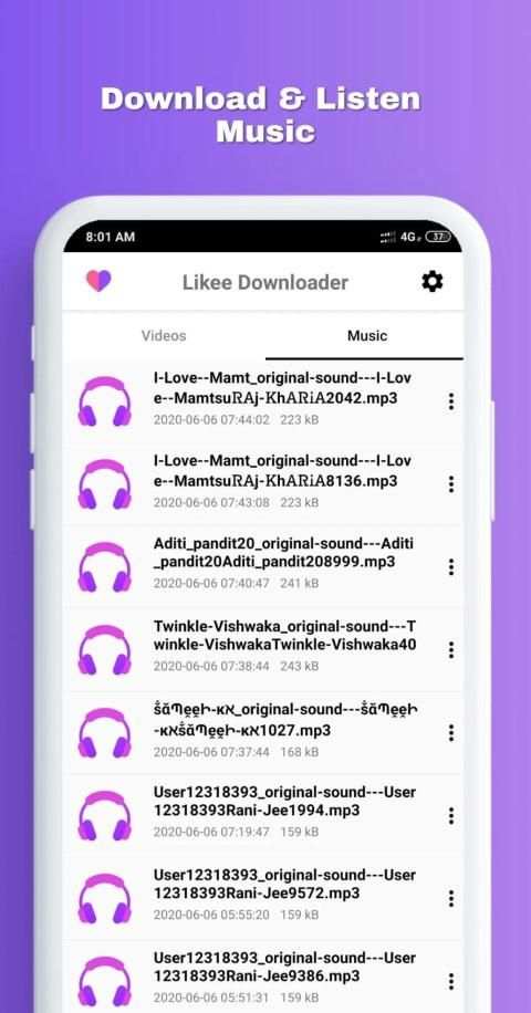 Likee Video Downloader - Without Watermark screenshot 3