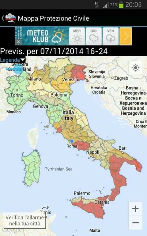 Allarme Meteo IT screenshot 15