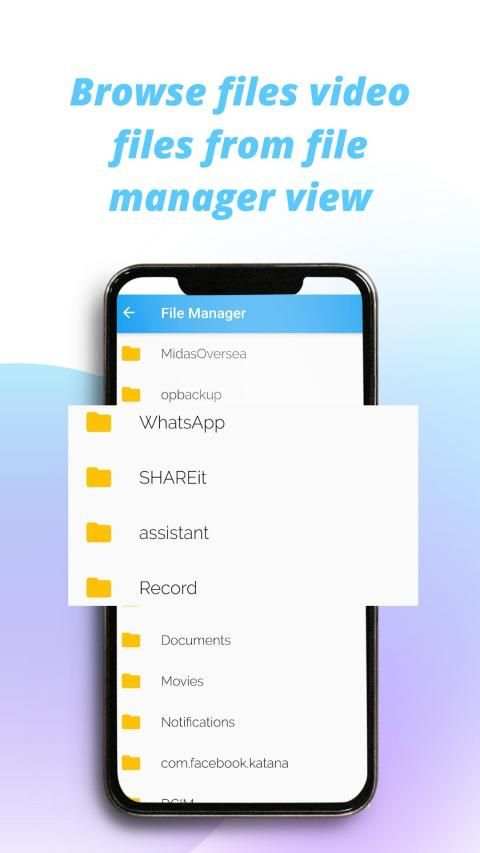 Video Player All Format For Android screenshot 1