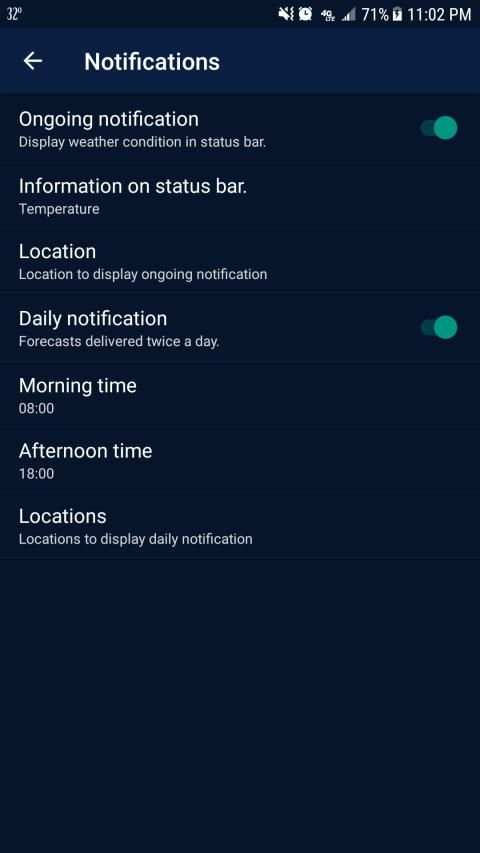 Weather Forecast screenshot 2