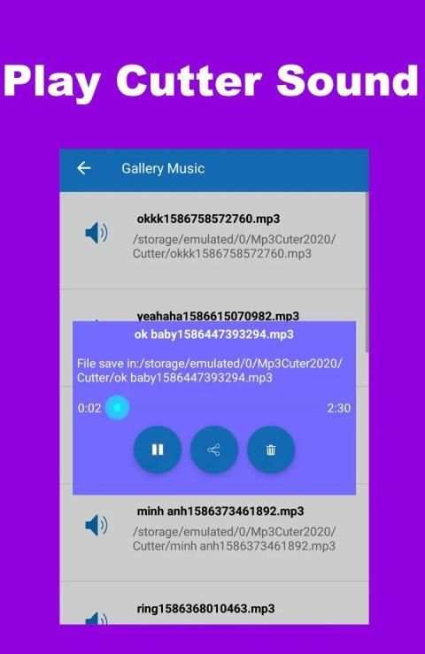 MP3 Cutter and Audio Cutter screenshot 4