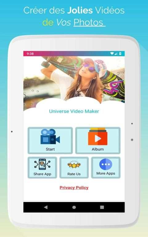 Créer une Vidéo de vos Photos avec la Musique screenshot 2