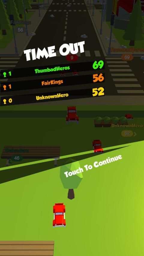 Stunt Car io : Crowd City Drive Game screenshot 1