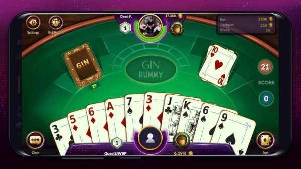 Gin Rummy - Online Card Game स्क्रीनशॉट 13