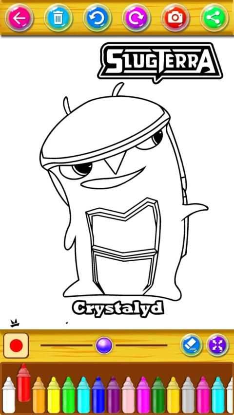 Slug Games Coloring Book for Slugterra Slug it out screenshot 7