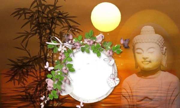 Buddha Purnima Photo Frame - Vesak Day Photo Frame screenshot 4