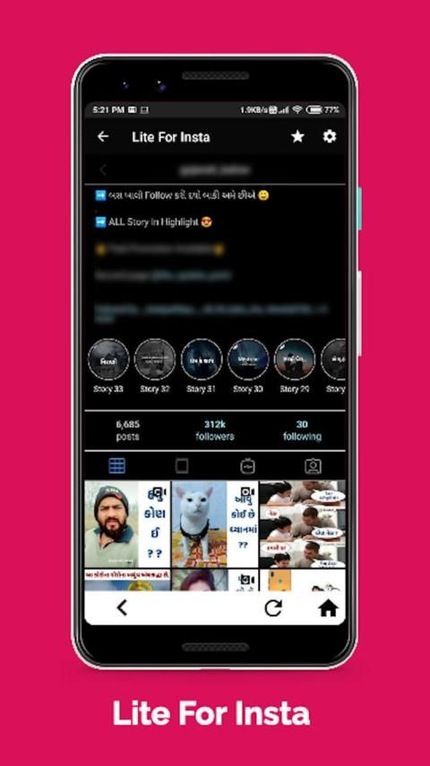 Lite for insta lite - Chat Messenger lite screenshot 8