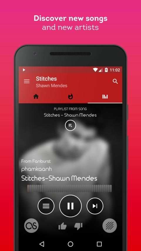 Shuffly Music - Song Streaming Player स्क्रीनशॉट 2