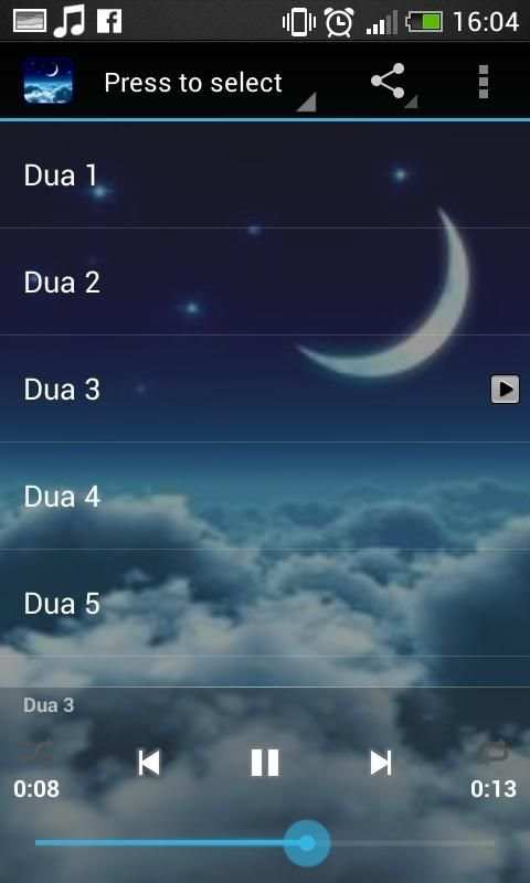Dua Islamic Ringtone स्क्रीनशॉट 3