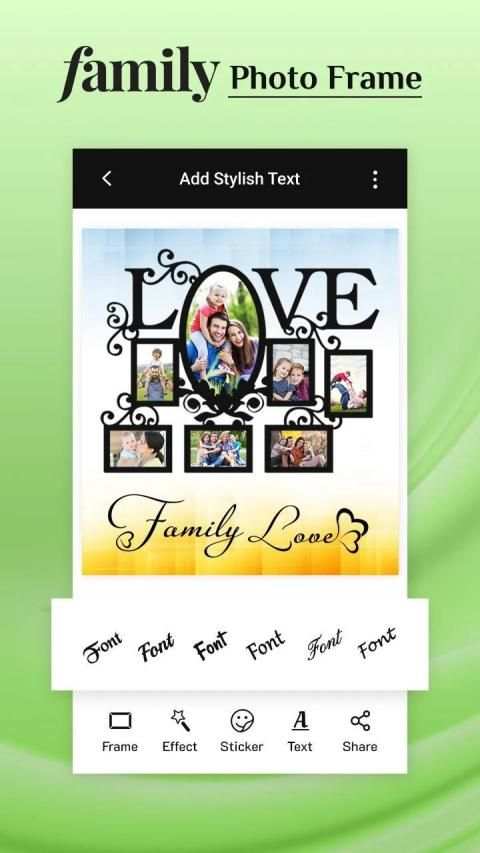 Photo Frame - Family Photo Frame स्क्रीनशॉट 2