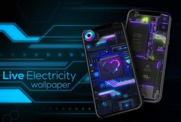 Phone Electricity HD Live Wallpaper 2020 screenshot 5
