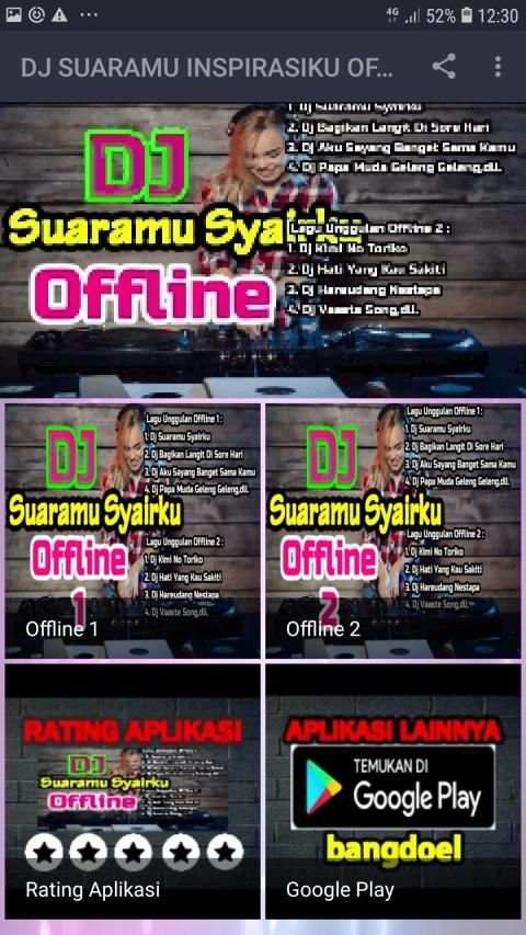 DJ SUARAMU SYAIRKU OFFLINE स्क्रीनशॉट 2