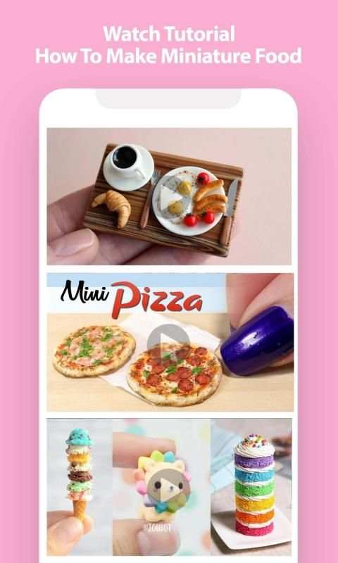 How To Make Funny Doll Food Mini स्क्रीनशॉट 4