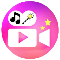 फोटो वीडियो बनाने वाला संगीत वीडियो निर्माता आइकन