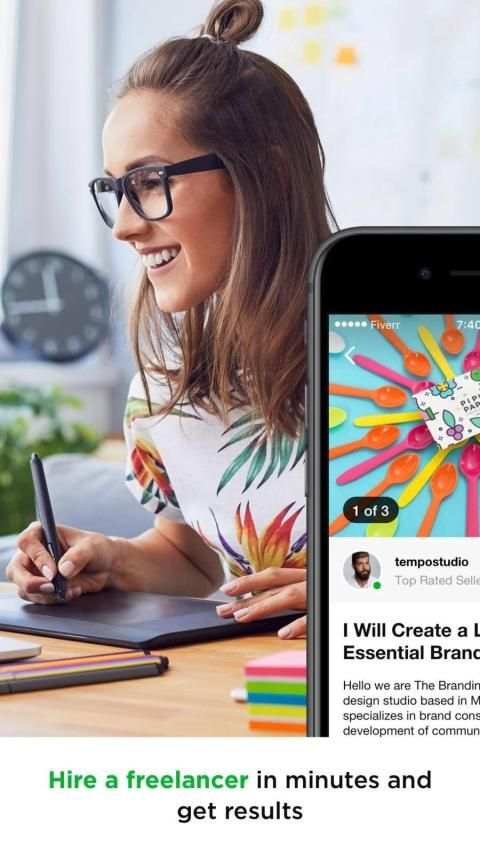 Fiverr - freelancer lite स्क्रीनशॉट 3