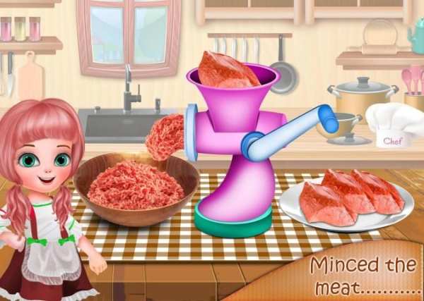 Perfect Burger Homemade Recipe - Girl Cooking Game screenshot 5
