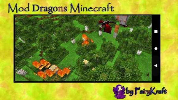 Dragon * mod Minecraft screenshot 4