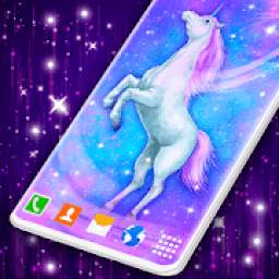Cute Unicorn Live Wallpaper * Background Changer