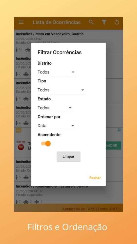 Ocorrências Ativas screenshot 6