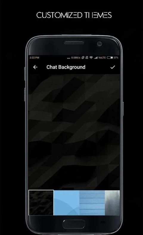 Black Messenger for Chats, Free Call and Fun screenshot 5